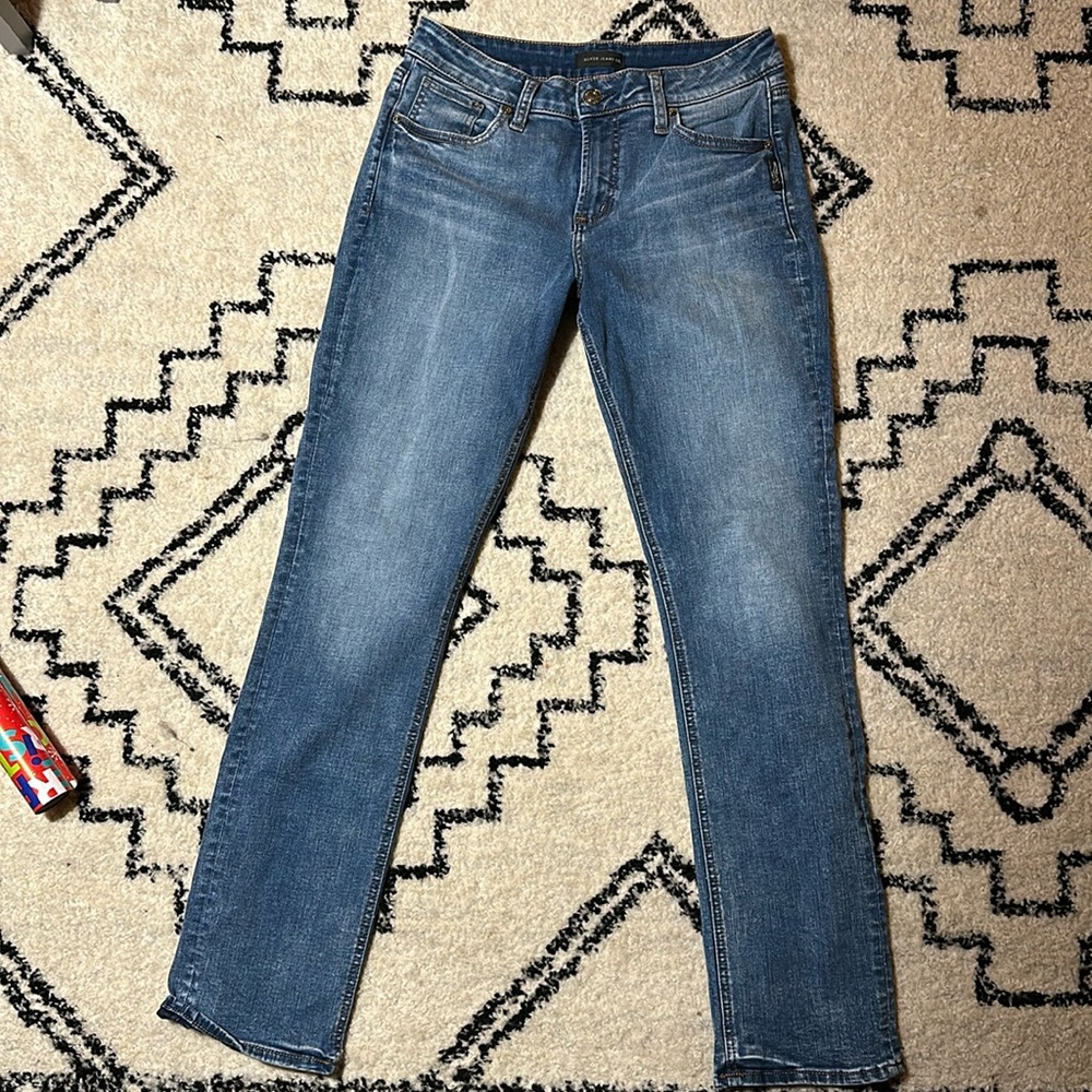 Silver Jean 
Avery Straight 30/31
New without tags